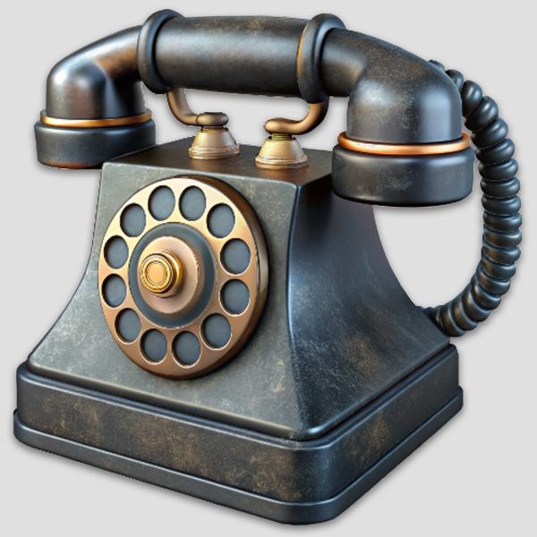 Octobox Bakelite Telephone Us